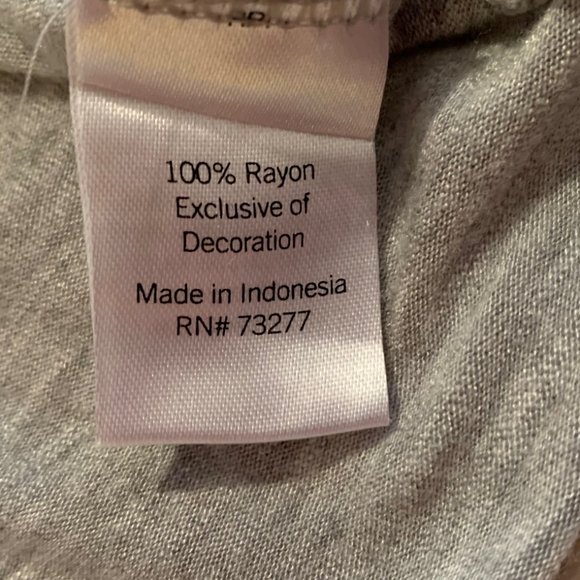 Apt 9 Striated Gray Open Jersey Cardigan Size XL - Picture 9 of 10